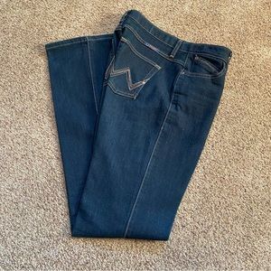 Wrangler Q-Baby Bootcut Jeans 7/8x36 Inseam